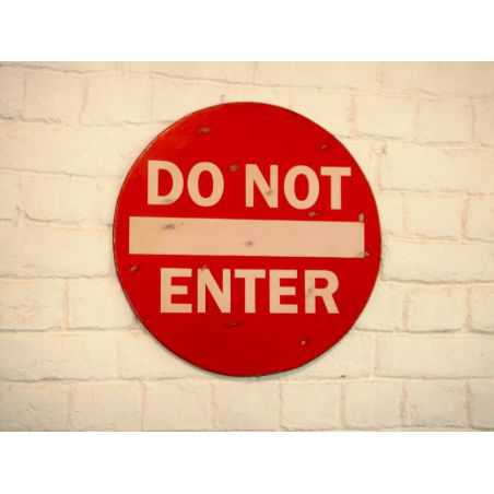 Do Not Enter Sign Signs Smithers of Stamford £62.00 