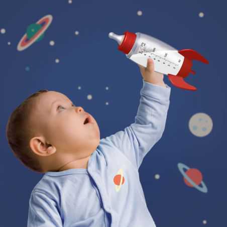 Rocket Fuel Baby Bottle Retro Gifts Smithers of Stamford £16.