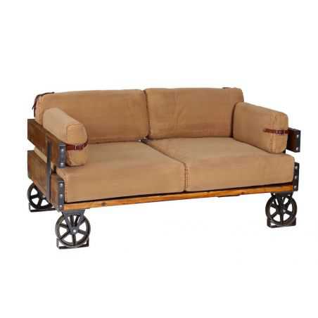 Khaki Industrial Sofa Smithers Archives  £1,928.