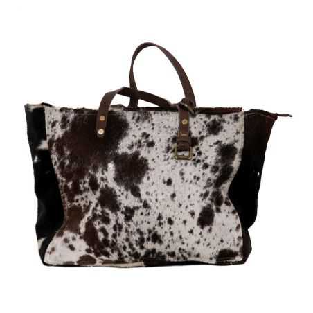 Cowhide Fur Shopping Bag Personal Accessories Smithers of Stamford £300.00 