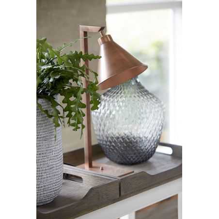 Copper Table Lamp Lighting Smithers of Stamford £206.