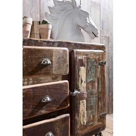 Fridge Reclaimed Wood Sideboard Cabinets & Sideboards Smithers of Stamford £1,318.00 