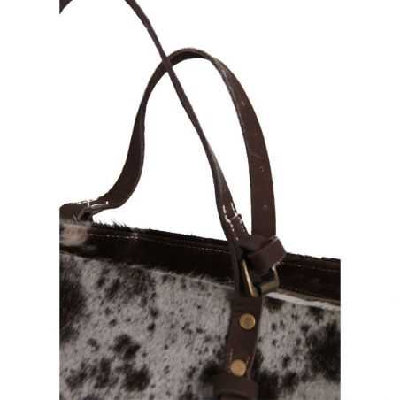 Cowhide Fur Shopping Bag Personal Accessories Smithers of Stamford £300.00 