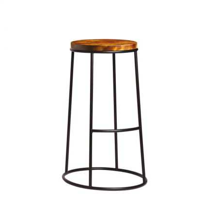 Industrial Red Bar Stool Industrial Furniture  £248.