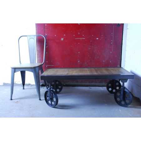 Vintage Helsing Industrial Coffee Table Smithers Archives Smithers of Stamford £375.00 