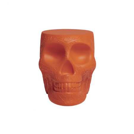 Qeeboo Mexico Skull Head Side Table Side Tables & Coffee Tables  £278.00 