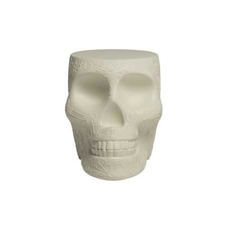 Qeeboo Mexico Skull Head Side Table Side Tables & Coffee Tables  £278.00 