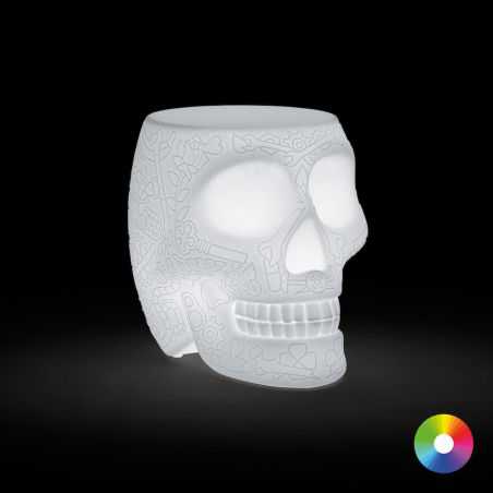 Qeeboo Mexico Skull Head Side Table Side Tables & Coffee Tables  £278.00 