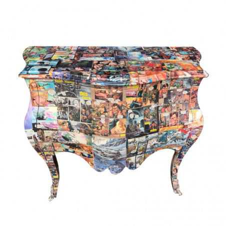 Comic Book Decoupage Chest Smithers Archives Smithers of Stamford £900.00 