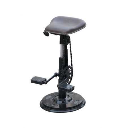 Bicycle Saddle Stool Vintage Bar Stools Smithers of Stamford £688.