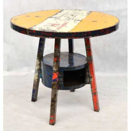 Oil Drum Table Smithers Archives  £600.00 _redu