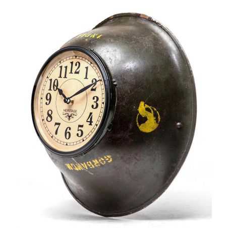 Soldier Helmet Clock Designer Clocks  £100.00 