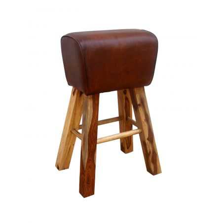 Leather Pommel Bar Stool Vintage Bar Stools Smithers of Stamford £236.25 