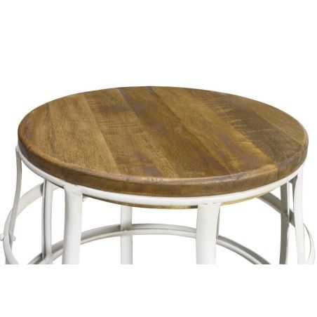 Industrial Barrel Stool Furniture Smithers of Stamford £150.