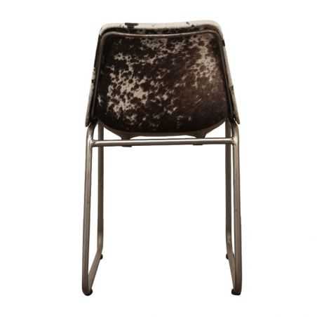 Leather Industrial Cowhide Dining Chair Smithers Archives Smithers of Stamford £222.50 