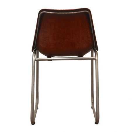 Leather Industrial Cowhide Dining Chair Smithers Archives Smithers of Stamford £222.50 