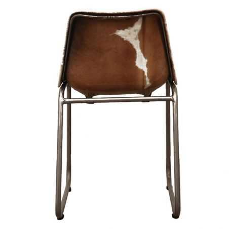 Leather Industrial Cowhide Dining Chair Smithers Archives Smithers of Stamford £222.50 