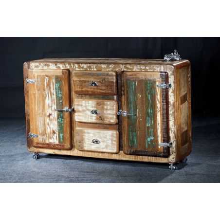 Fridge Reclaimed Wood Sideboard Cabinets & Sideboards Smithers of Stamford £1,318.00 