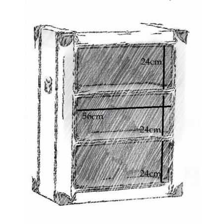 Hawker Aviator Book Case Storage Furniture Smithers of Stamford £428.00 