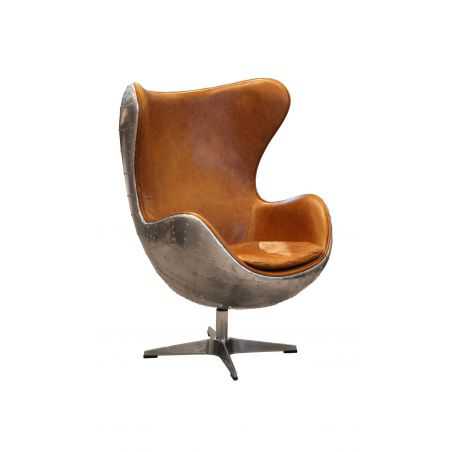 Aviator Egg Chair Sofas and Armchairs Smithers of Stamford £1,833.00 