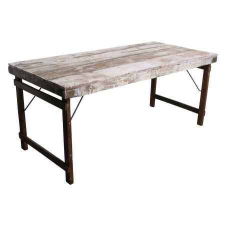 Factory Folding Reclaimed Wood Dining Tables Dining Tables Smithers of Stamford £648.00 