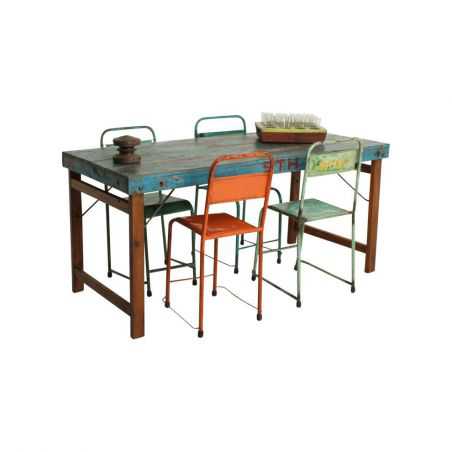 Factory Folding Reclaimed Wood Dining Tables Dining Tables Smithers of Stamford £648.00 