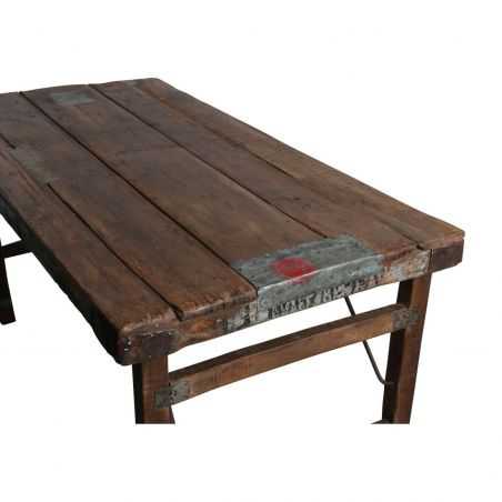 Factory Folding Reclaimed Wood Dining Tables Dining Tables Smithers of Stamford £648.00 