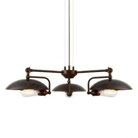 Bugsy Industrial Chandelier Lighting Smithers of Stamford £590.