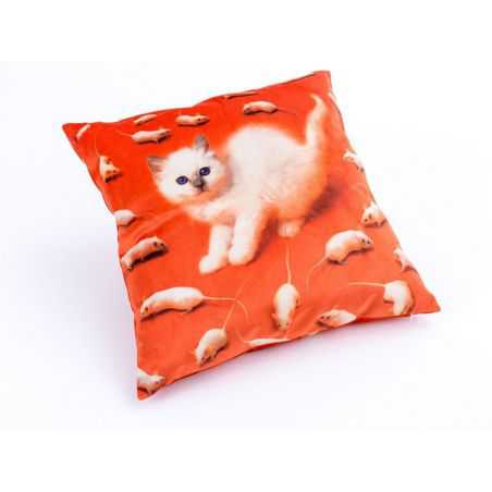 Seletti Wears Toiletpaper Lipstick Cushion Seletti Seletti £70.00 