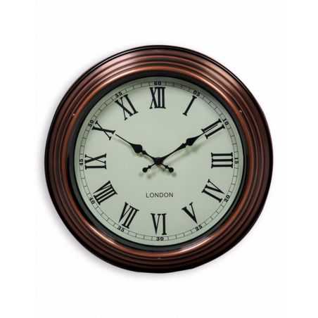 Copper Wall Clock Smithers Archives Smithers of Stamford £118.