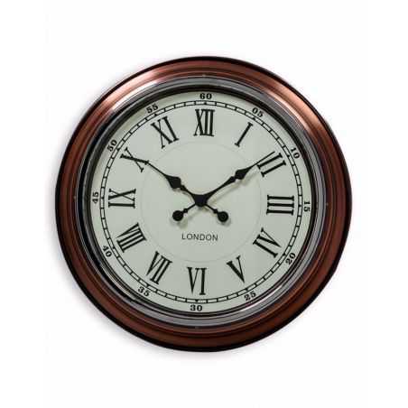 Copper Wall Clock Smithers Archives Smithers of Stamford £118.