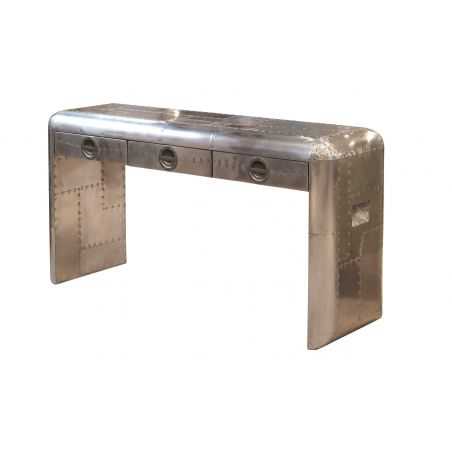 Spitfire Brass Console Table Aviation Furniture Smithers of Stamford £1,313.00 