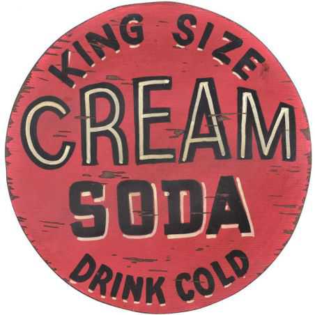 Cream Soda Sign Wall Art Smithers of Stamford £43.