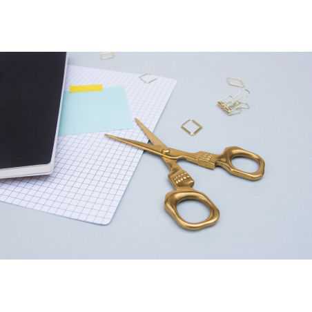 Gold Skull Scissors Personal Accessories SUCK UK £14.00 