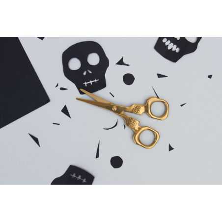 Gold Skull Scissors Personal Accessories SUCK UK £14.00 