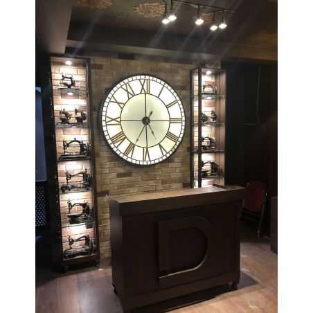 Big Ben Wall Skeleton Clock Designer Clocks Smithers of Stamford £300.00 