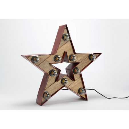 Amish Tin Star Bulb Lamp Lighting Smithers of Stamford £299.00 