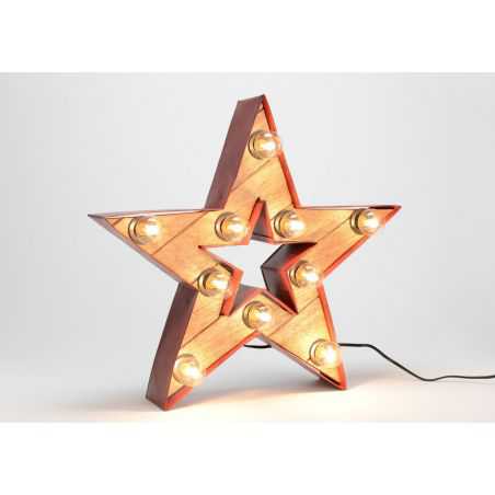 Amish Tin Star Bulb Lamp Lighting Smithers of Stamford £299.00 